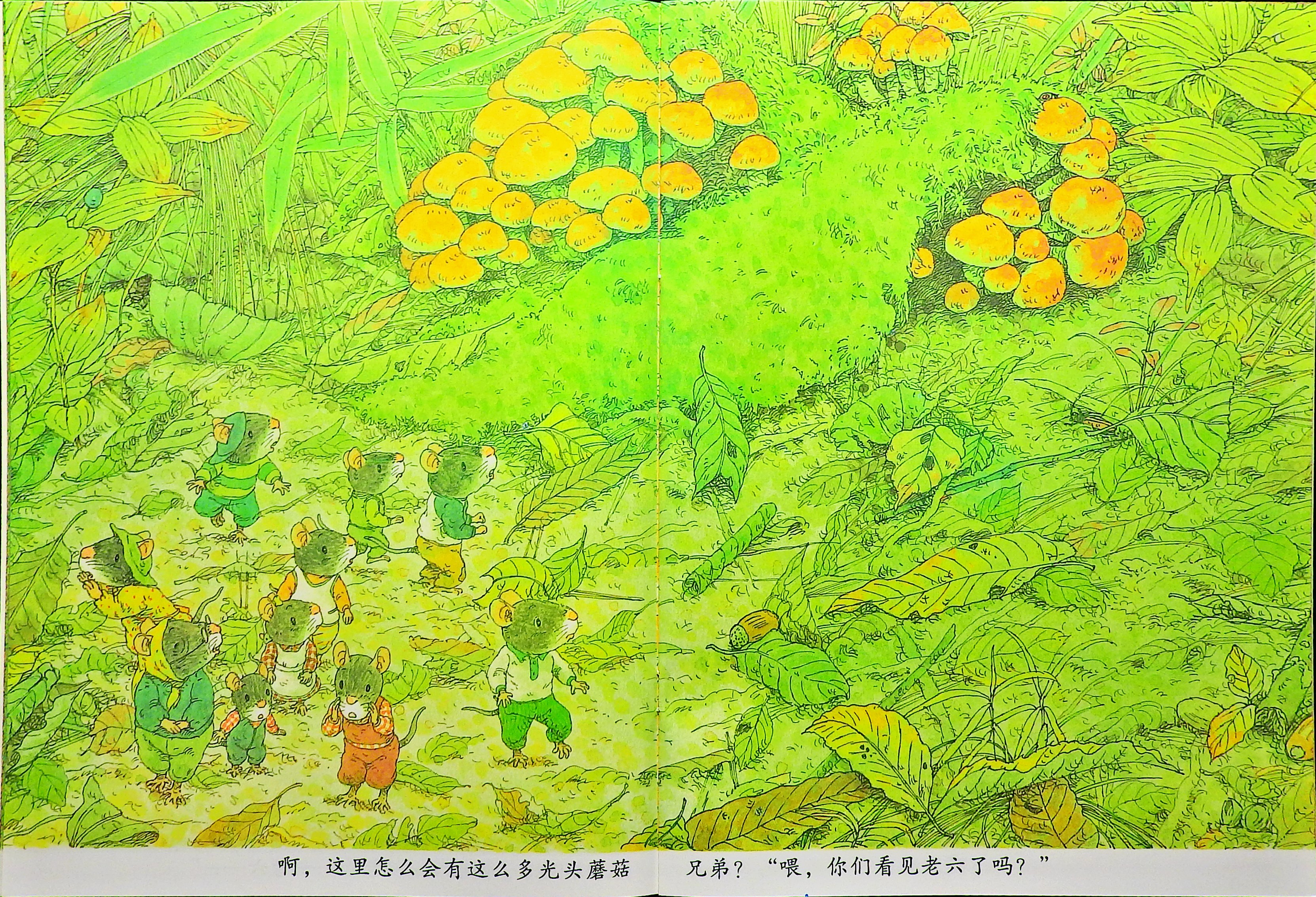14只老鼠的秋天进行曲 (09),绘本,绘本故事,绘本阅读,故事书,童书,图画书,课外阅读